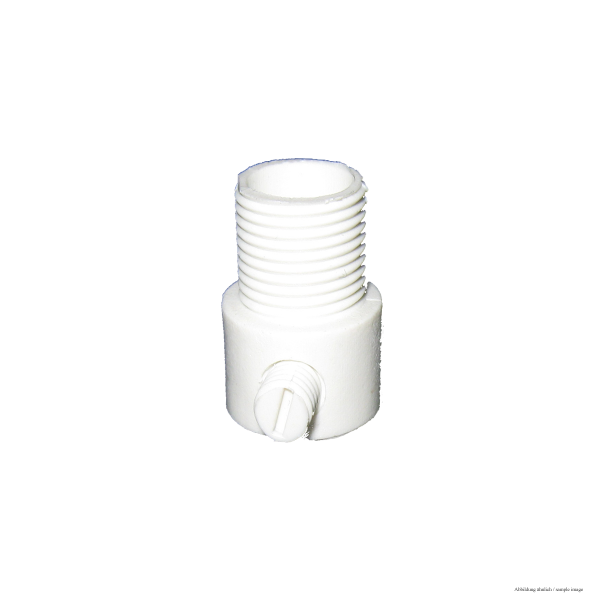 cord grip for power supply - white